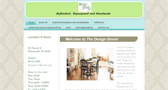 Desktop Screenshot of designgrovecrafts.com